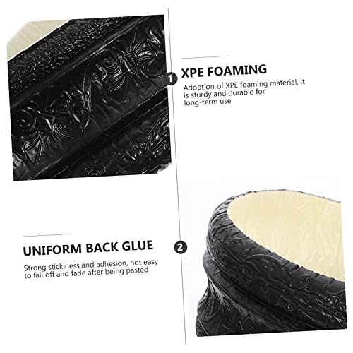 DOITOOL 3 Pecas linha da cintura do adesivo de parede adesivo de parede decorativo Adesivo decorativ