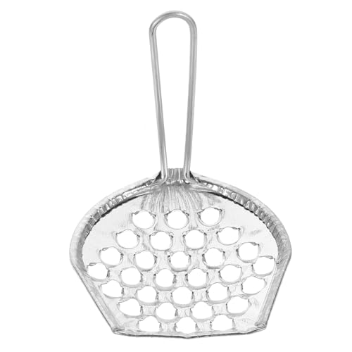 HIAKDOFT Grattugia in Acciaio per Jelly e Liangpi Strumento Multifunzionale per Cucina Professionale e Raschietto Riutilizzabile per Preparazione Spatzle e Formaggi Ergonomico e Facile da