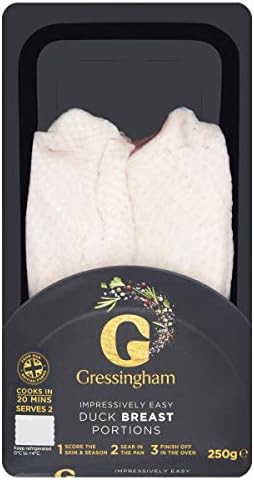 Gressingham Duck Breast Portions, 250 g