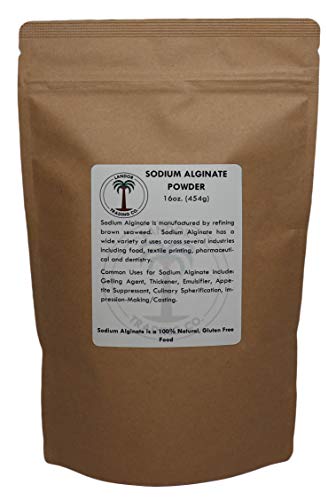 Sodium Alginate - Food Grade - 16 Ounces