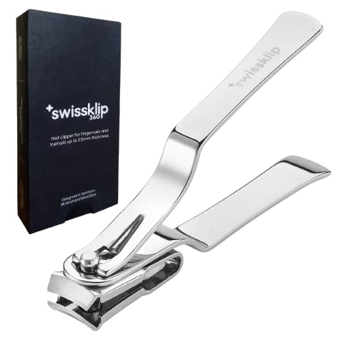 Swissklip Nail Clippers for Men I Well Suited as Finger Nail Clippers Adult I Also Can be Used as Fingernail Clippers for Women I Swissklip Nail Clipprs rate among the Best Nail Clippers in the Market