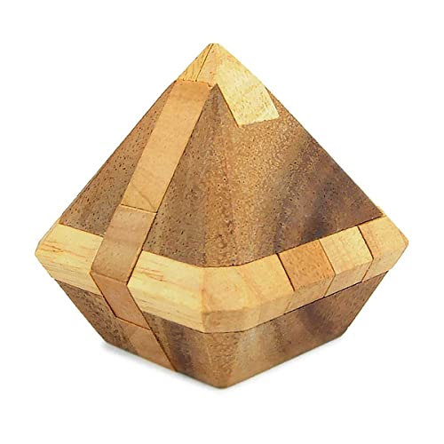 Logica Puzzles Art. Leonardo’s Parachute 3D Wooden Puzzle