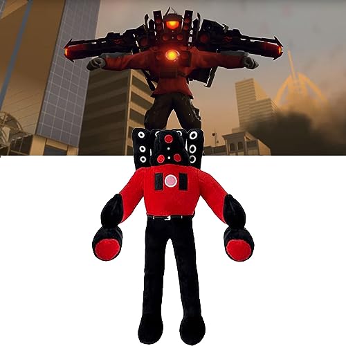Upgraded Skibidi Toilet Figures Toy, Upgraded Titan Cameraman & Titan Speakerman & G-Man Skibidi Toi