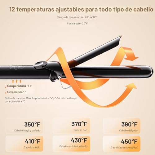 Curling Iron 1 Inch — alternate angle