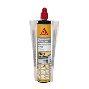 Scellement Chimique Multi-Supports Sika Anchorfix 01 Evolution Gris 300ml