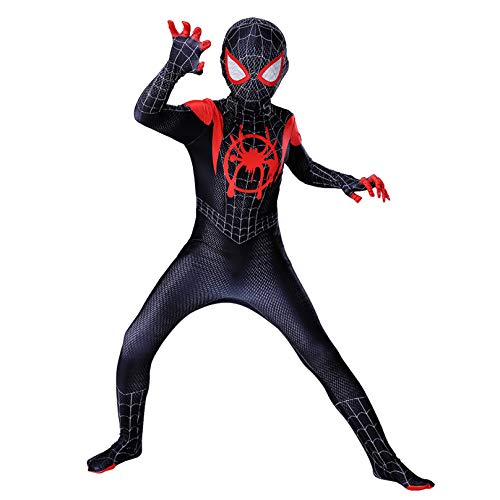 MODRYER - Disfraz de Spiderman o Spiderwoman para adultos y niños - Traje de superhéroe para fiestas de cosplay y disfraces Cover