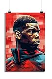 25 Artstreet Paul Pogba Fußballposter - Manchester 
