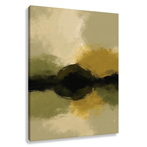 Novup Abstract Art Wall Earth Core Canvas Print Decor Pictures