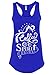 Mixtbrand Women's Coffee Is My Spirit Animal Racerback Tank Top