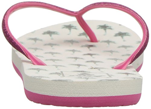 REEF Girl's LITTLE STARGAZER PRINTS Sandal, palm trees, 3-4 Medium US Toddler3