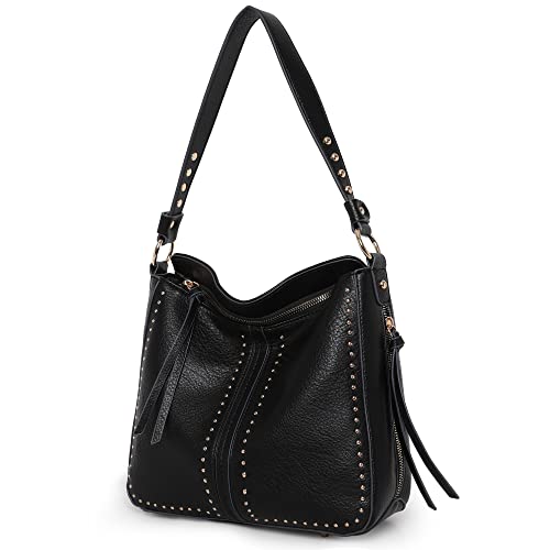 Montana West MWC-G1001 BK Shoulder Bag For Women Hobo Bags Crossbody Black Purse Women'S Shoulder Leather Handbags Mwc-1001S-3Bk thumb #2