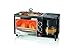 Courant 3-in-1 Multifunction Breakfast Hub (4 Slice Toaster Oven, Large 10'' Diameter Griddle Pan, Multi Cup Coffee Maker), Black