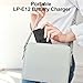 LP-E12 LC-E12 LC-E12E Battery Charger for Canon: EOS M M2 M10 M50 M50 Mark II M100 M200 SX70 HS EOS Rebel SL1( EOS 100D) Kiss M M2 X7 PowerShot SX70 HS Camera