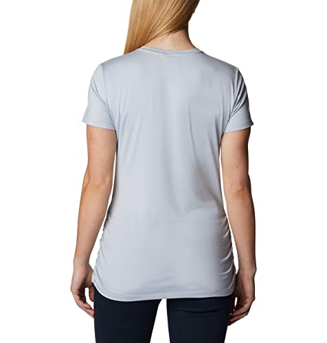 Columbia Women's Leslie Falls Short Sleeve, Cirrus Grey, Medium #TOP28