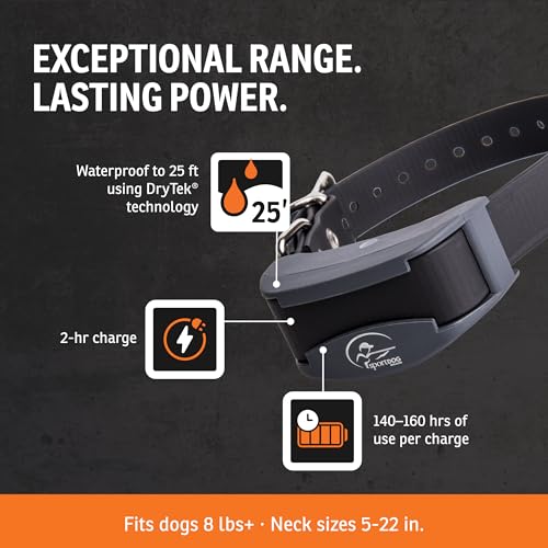 Image of SportDOG SportHunter 1825X 2-Dog Remote Trainer, 1-Mile Range | Built for Long-Range Upland & Multi-Dog Hunting, 21 Levels of Static Correction With Tone & Vibration, DryTek Waterproof