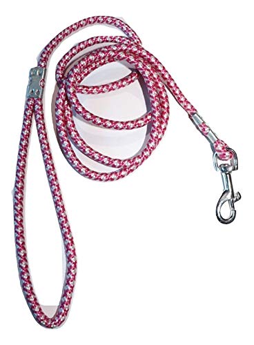 Tame Love™ Natural Cotton Dog Rope Training Leash Cord with Comfortable Handle for Small Puppies of All Breeds with Strong and Durable Cast Hook (6mm) Colours May Vary (B08JVG2PSX) Amazon Price History, Amazon Price Tracker