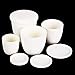 99% Alumina Arc Crucible with Lid - Corundum Crucible for Laboratory and Industrial Analysis(300ml(heightened))