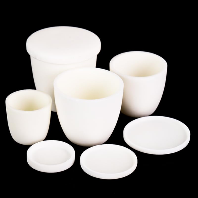 Crogiolo ad arco in allumina al 99% (con coperchio) Crogiolo in allumina Crogiolo in corindone con coperchio(25ml)