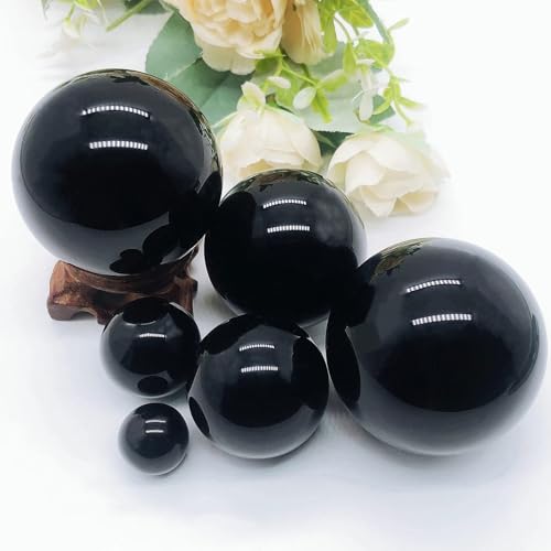 Obsidienne pierre naturelle décorative de 30mm pour un bureau zen et harmonieux - 6