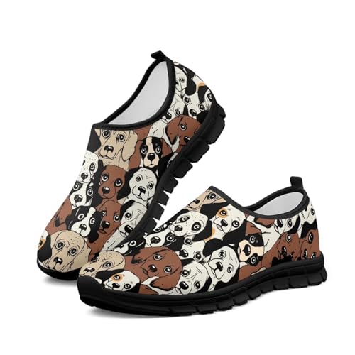 Mens Walking Sneakers Funny Print Tennis Shoes for Men Slip On Shoes3