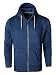Produktbild FULL TIME SPORTS Full Zip Hoodie - Medium, Blau Mel