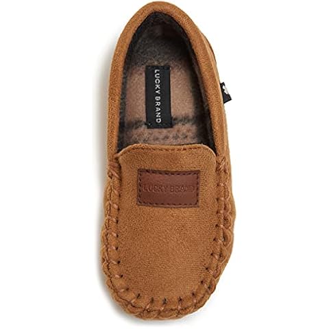 Lucky Brand Boy's Moccasin Slippers Cover