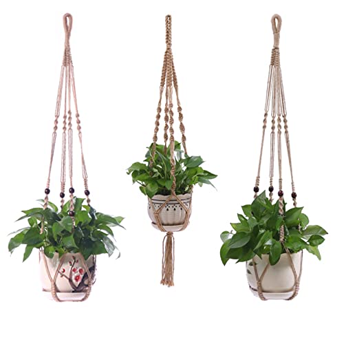 Colgador de Plantas,Planta Suspensión Colgador de Cuerda de Algodón, para Jardín Balcón Decoraciones de Pared en Casa Cover
