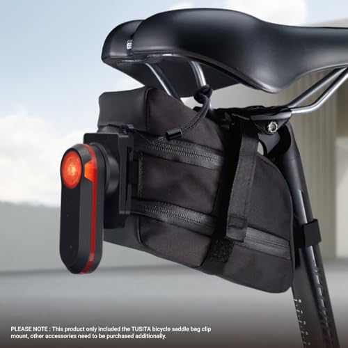 TUSITA Cycling Saddle Bag Clip Mount (Large Slot) Compatible with Garmin Varia RTL515, RTL510, RVR315, RearVue 820 by TUSITA - Image 5