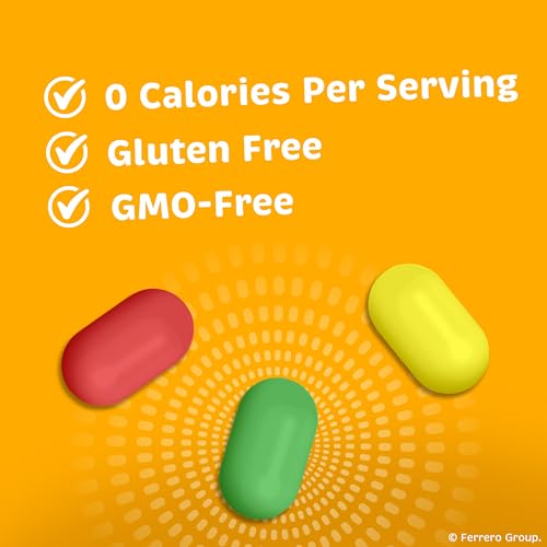 Tic Tac Bulk Resealable Refill Bag, Fruit Adventure Mints, On-The-Go Refreshment, Includes Empty Refillable Pack, 17.2 oz