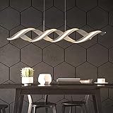 Höhenverstellbar: Die LED-Pendelleuchte hat ein 150 cm langes Pendelkabel, das auf die von Ihnen gewünschte Länge eingestellt werden kann. Diese Art von Pendelleuchte ist ideal für die Montage an Esstischen und Küchenleitern.