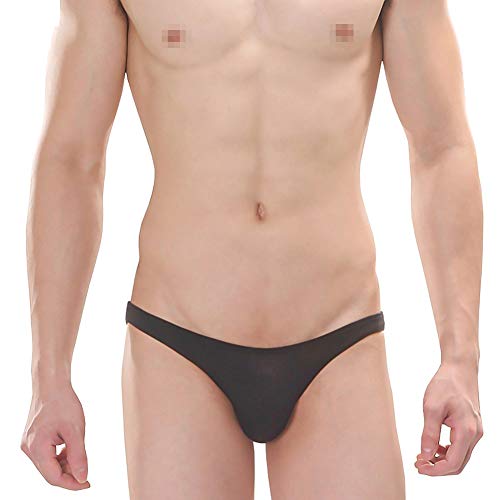 Men's Sexy O-Back Bikini Briefs Open Pants Male Butt Lift Panties Underwear Shorts4