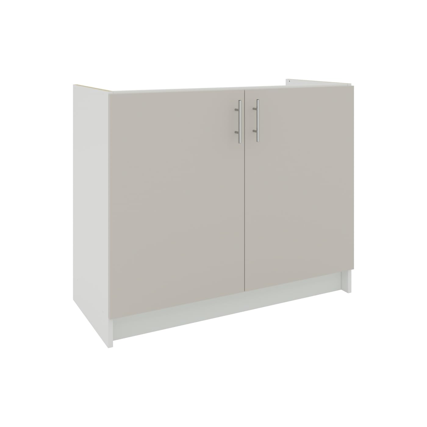 JD Greta Fixed Height 1000mm Kitchen Sink Base Cabinet Floor Unit (Without Worktop) – Cashmere Matt