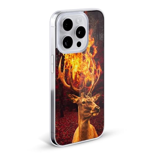 Funda de gel ciervos para iPhone 13 suave Head Case Designs 2