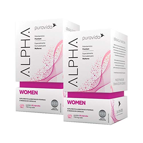 Alpha Women - 2 unidades de 60 Cápsulas - Puravida