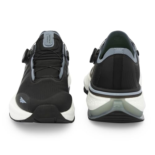 Image of Red Tape Dial Lace ETPU Athleisure Shoes for Men | Cultured Round-Toe Shape & Cushioning Technology