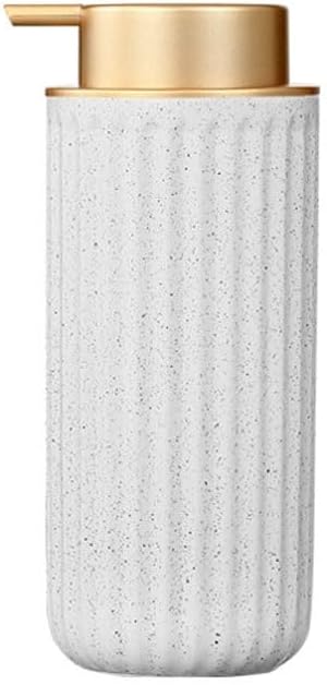 Kitchen Soap Dispenser Suitable for Home Ceramic Soap Dispenser Shampoo Shower Gel Hand Soap Dispenser Bottle Soap Dispenser Bathroom Soap Dispenser(A)