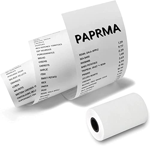 Paprma 2 1/4'' X 50' Receipt Paper Rolls Pos Thermal Paper Cash Register Paper Rolls For Credit Card Machine(50 Rolls) #TOP1