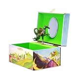 Enchantmints Playful Dragon Musical Jewelry Box for Girls & Boys Dragon Spins to 'The Sorcerer's Apprentice' Treasure Storage
