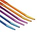 Wool Needles Colorful Bent Tip Tapestry Needles Large-Eye Aluminium Sewing Knitting Needles