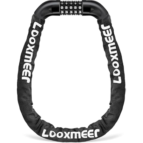 Looxmeer High Security 5-Digit Bike Lock Cover