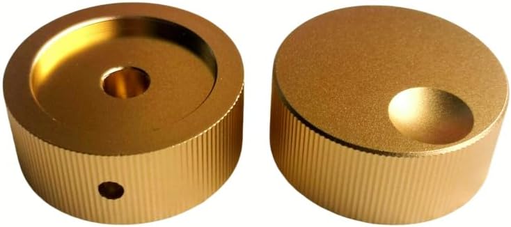 1PC 32X13mm Gold Color Aluminium Volume Potentiometer Knob Turn Knobs for Guitar Amplifier 6.0mm