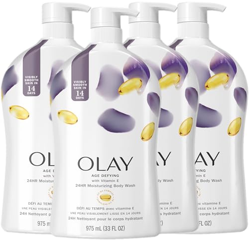 Olay Age Defying Body Wash with Vitamin E, 30 fl oz