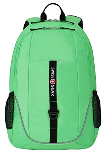 Swiss Gear SA6639 Neon Green Laptop Backpack - Fits Most 15 Inch Laptops and Tablets