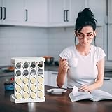 Supporto da parete per cialde di caffè, 50 capacità, per organizzare le cialde di caffè, per bar, casa, cucina, interni, caffetterie, panettieri