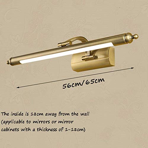 Applique LED FEDIMA étanche applique bain design maquillage blanc chaud - 2