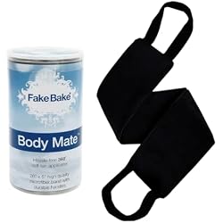 Fake Bake Body Mate Self Tanner Applicator | Fake Tan Your Back with Ease | Machine Washable | Easily Apply Self Tanning Lotion | Reusable Self-Tan Mitt for Face & Body