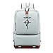 ZXXFR Rucksäcke Anime Fullmetal Alchemist Schüler Schultasche Outdoor Reisetasche Computertasche hellgrün für laptop, als schultasche, casual schoolbag schultern tasche