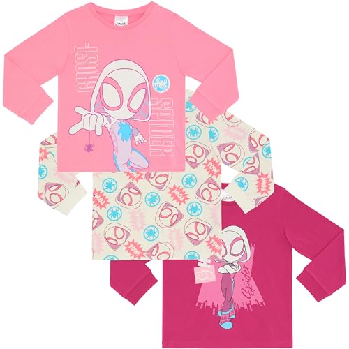 Spiderman Ghost Spider t-shirt manches longues coton peigné pour enfant