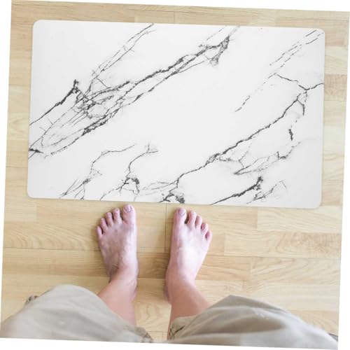 Tapis de bain absorbant l'eau accessoire de salle de bain - 6