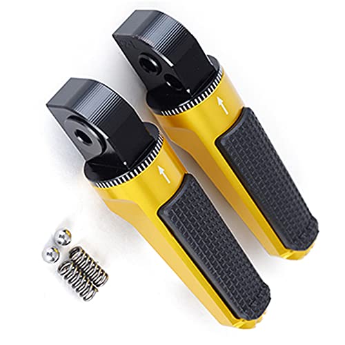Pédales repose-pieds moto CNC antidérapantes pour Yamaha YZF R6 R1